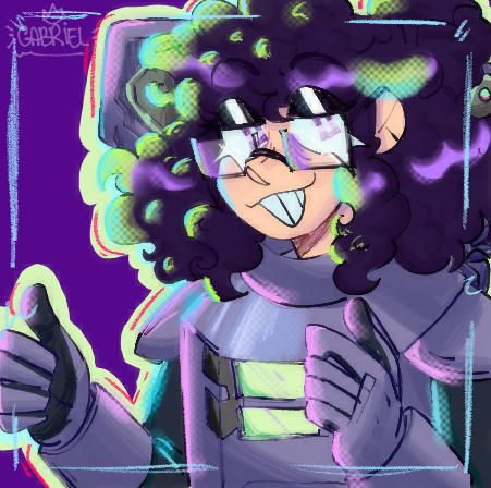 [luck engineer - risk of rain fanart]