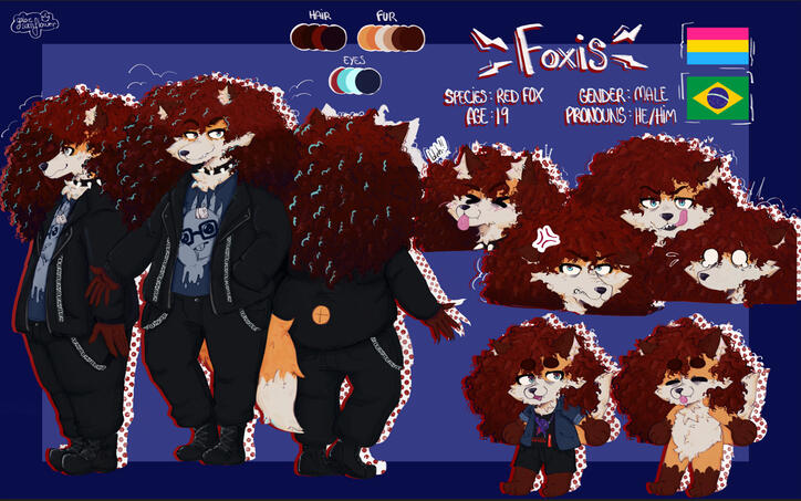 [commission - foxis character sheet]