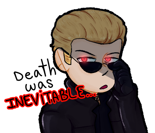 [wesker - death was inevitable...]